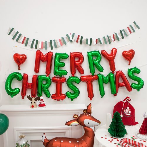 크리스마스,은박풍선,파티꾸미기,연말파티,산타