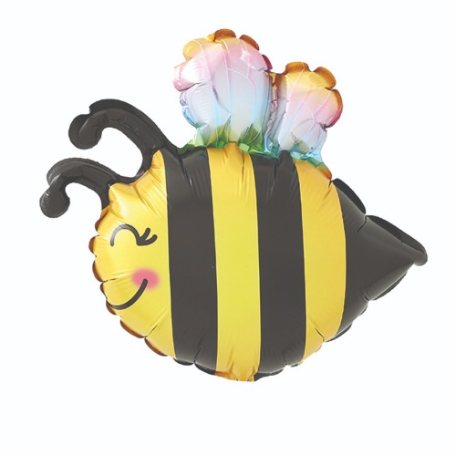 꿀벌 퀄라텍스 미니쉐입 은박 호일 곤충 풍선